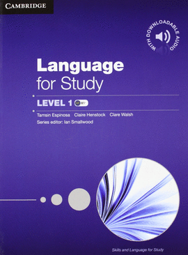 LANGUAGE FOR STUDY 1 (+AUDIO ONLINE)