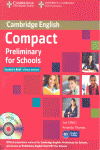 COMPACT PRELIMINARY FOR SCHOOLS WO/KEY (+CD-R