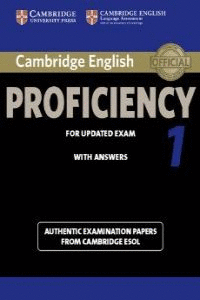 PROFICIENCY 1 FOR UPDATED EXAM. W/KEY (+CD)
