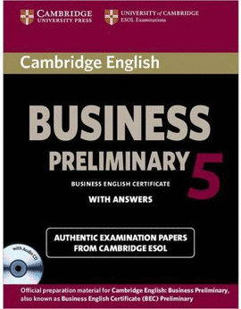 (S/DEV) CAMB BUSINESS PRELIMINARY 5 (+CD) (SE