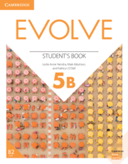 EVOLVE 5B STUDENTS BOOK 2020