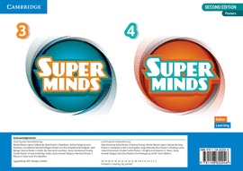 SUPER MINDS LEVEL 3 AND 4 POSTER PACK BRITISH ENGLISH