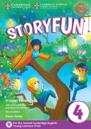 STORYFUN FOR MOVERS LEVEL 4 STUDENT'S BOOK WITH ONLINE ACTIVITIES AND HOME FUN BOOKLET 4 2ND EDITION