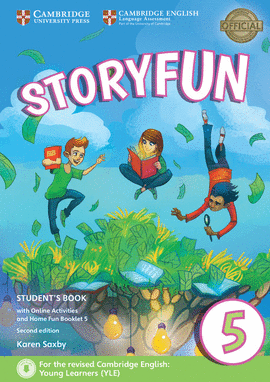 STORYFUN FOR FLYERS 5 STUDENT'S BOOK WITH ONLINE ACTIVITIES AND HOME FUN BOOKLET 5