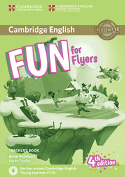 FUN FOR FLYERS TEACHER'S BOOK WITH DOWNLOADABLE AUDIO 4TH EDITION