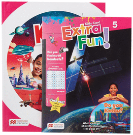 KIDS CAN! 5 ACTIVITY BOOK, EXTRAFUN & PUPIL'S APP: CUADERNO DE ACTIVIDADES DE RE