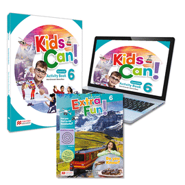 KIDS CAN! 6 ACTIVITY BOOK, EXTRAFUN & PUPIL'S APP: CUADERNO DE ACTIVIDADES DE RE