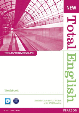 NEW TOTAL ENGLISH PRE-INTERMEDIATE WORKBOOK WITHOUT KEY AND AUDIO CD PACK