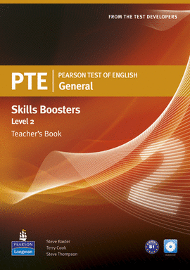 PEARSON TEST OF ENGLISH GENERAL SKILLS BOOSTER 2 TEACHER'S BOOK AND CDPACK