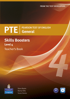 PEARSON TEST OF ENGLISH GENERAL SKILLS BOOSTER 4 TEACHER'S BOOK AND CDPACK