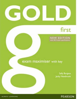 GOLD FIRST EXAM MAXIMISER W/KEY (+ONLINE AUDI