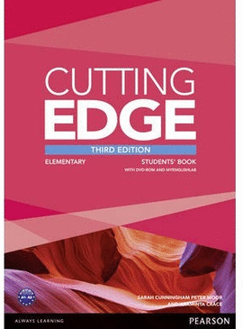 CUTTING EDGE ELEMENTARY (3RD EDITION) STUDENT'S BOOK WITH CLASS AUDIO & VIDEO DV