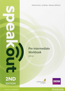 SPEAKOUT PRE-INTERMEDIATE 2ND EDITION WORKBOOK WITH KEY