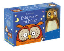CAJA ESTE NO ES MI BUHO + BUHO PELUCHE