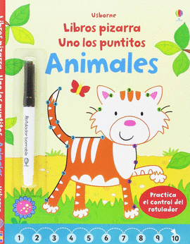 LOS ANIMALES PUNTO A PUNTO. LIBRO PIZARRA UNIR LOS PUNTOS