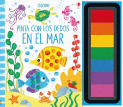 PINTA CON LOS DEDOS LAS OLAS DEL MAR