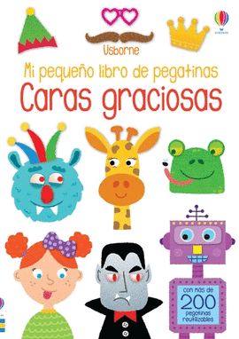 CARAS GRACIOSAS MI PEQUEO LIBRO DE PEGA