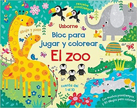 EL ZOO BLOC JUGAR Y COLOREAR