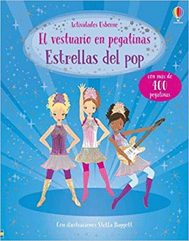 ESTRELLAS DEL POP. LIBRO DE PEGATINAS