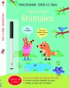 ANIMALES  LIBRO PIZARRA