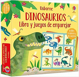 DINOSAURIOS. LIBRO Y JUEGOS DE EMPAREJAR