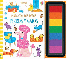 PERROS Y GATOS. PINTACON LOS DEDOS