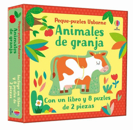 ANIMALES DE GRANJA 8 PUZLES 2 PIEZAS