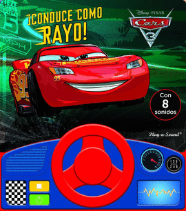 LIBRO CON VOLANTE CARS 3 LSWHEEL