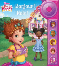 BONJOUR! HOLA! LIBRO CON TIMBRE FANCY NANCY