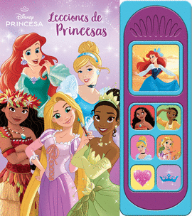 LECCIONES DE PRINCESAS 7 BOTONES DISNEY PRINCESAS LSB