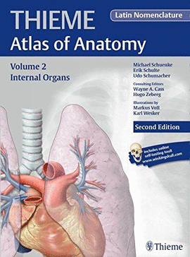 THIEME ATLAS OF ANATOMY VOL 2 INTERNAL ORGANS LATIN NOMENCL