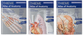 THIEME ATLAS OF ANATOMY 3 VOLUM.