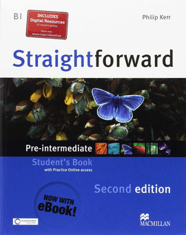 STRAIGHTFWD PRE-INT SB (EBOOK) PK 2ND ED