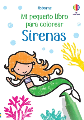 SIRENAS MI PEQUEO LIBRO PARA COLOREAR