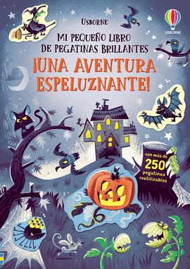 HORROR EN BRILLOS PEQUEO LIBRO PEGATINA