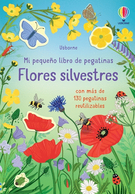 FLORES SILVESTRES PEQUEO LIBRO PEGATINA