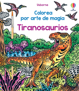 TIRANOSAURIOS COLOREA POR ARTE DE MAGIA