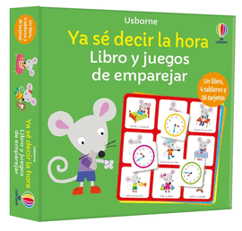 APRENDO A DECIR LA HORA LIBRO JUEGO PARA EMPAREJAR