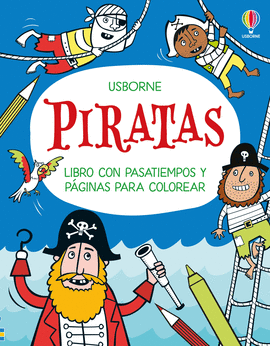 PIRATAS - LIBRO CON PASATIEMPOS Y PGINAS PARA COLOREAR