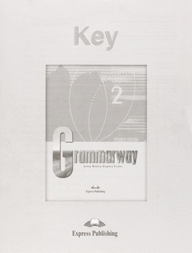 GRAMMARWAY 2 KEY ESPA�OL