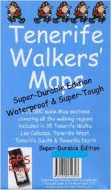 TENERIFE WALKERS MAP SUPER DURABLE EDITION