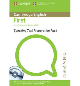 SPEAKING TEST PREPARATION PACK FOR FCE +DVD