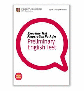 SPEAKING TEST PREPARATION PACK FOR PRELIMINAR