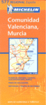 COMUNIDAD VALENCIANA MURCIA PLANO MICHELIN 5777