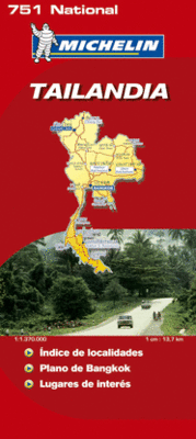 MAPA NATIONAL TAILANDIA