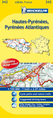 MAPA LOCAL HAUTES-PYR�N�ES, PYR�N�ES-ATLANTIQUES