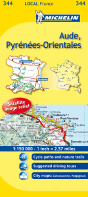 MAPA LOCAL AUDE, PYR�N�ES-ORIENTALES