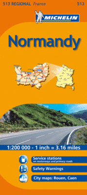 MAPA REGIONAL NORMANDY