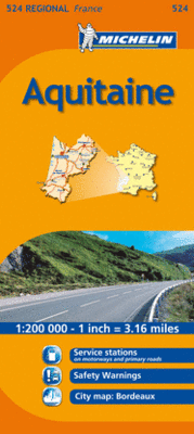 MAPA REGIONAL AQUITAINE