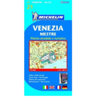 21. MAPA PLEGABLE VENEZIA MESTRE MICHELIN